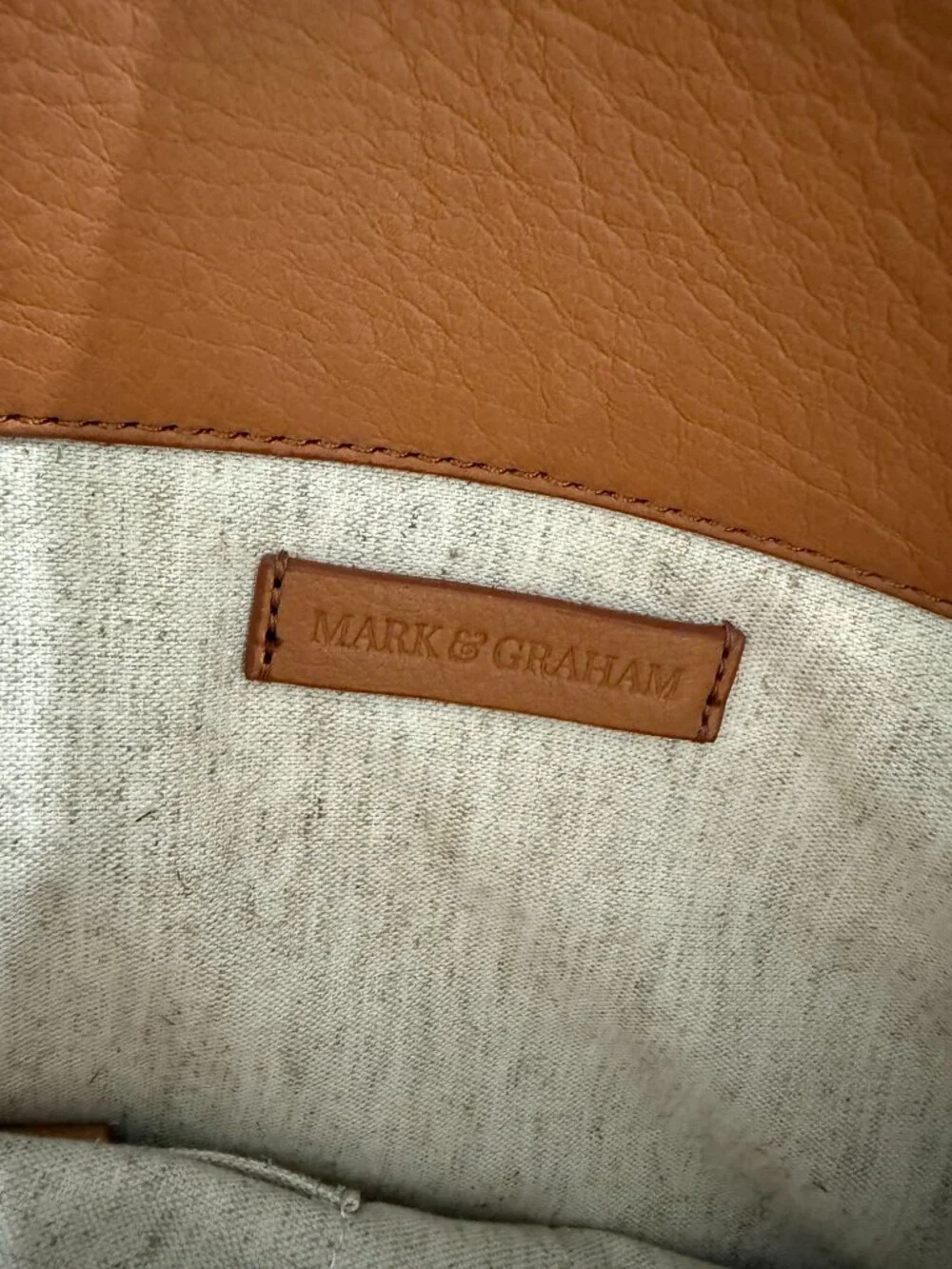 Leather Carryall / Work tote Handbag